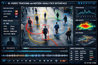 develop ai video tracking system with motion analytics and detection
