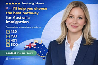 provide personalised australia visa pathway guidance 189,190,491,500