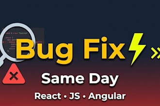 fix react angular javascript bug sameday diagnosis
