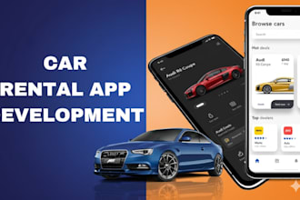 develop car rental and rideshare apps like uber or turo