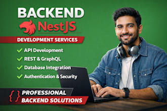 build or fix nestjs backend apis