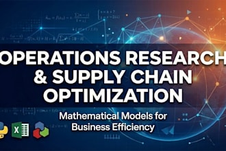 build mathematical models for business optimization
