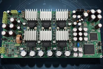 design wearable pcb, breadboard pcb, motor controller, firmware, and schematics
