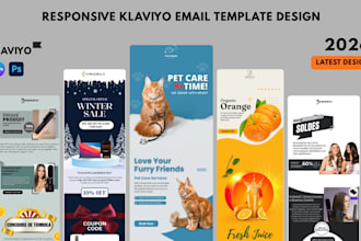 design revenue focused klaviyo email templates