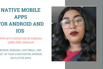 do ios and android mobile apps with capacitor or cordova using ionic angular