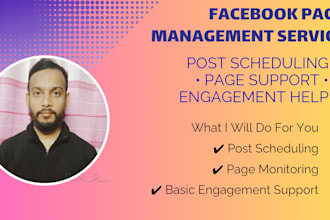 professionally manage and grow your facebook page