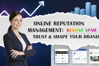 help to improve your online reputation and remove spam with ORM services