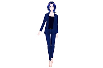 create, edit, fix rig, blendshape, weight paint 3d model for vrchat, vrm, mmd