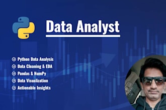 be your python data analyst