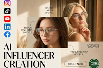 create a professional ai influencer for your brand