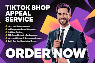 tiktok shop reinstatement and appeal support service