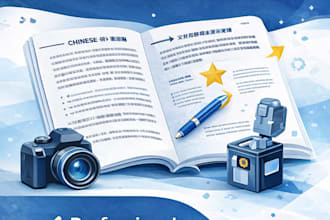 translate and design product manuals from chinese to english