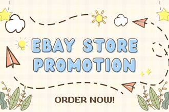 do ebay store promotion to boost traffic and sales
