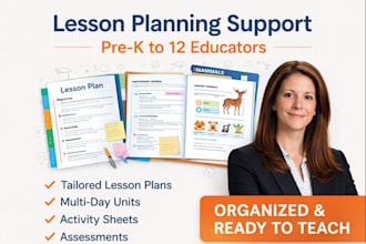 write your lesson plans or create entire curriculum