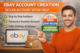 do ebay account creation setup stable ebay seller account for USA UK and germany
