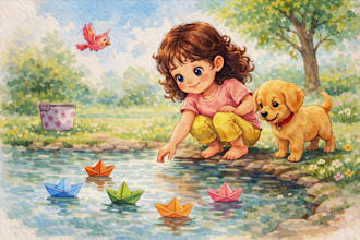 draw children storybook illustration watercolor illustration storybooks