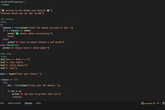 mini projects , mini games developer and simple web apps