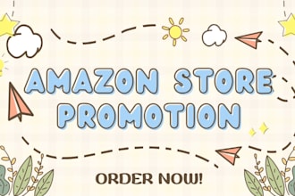 do amazon store promotion to boost traffic and sales