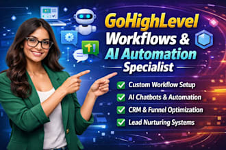 create powerful gohighlevel workflows and ai automation ghl specialist
