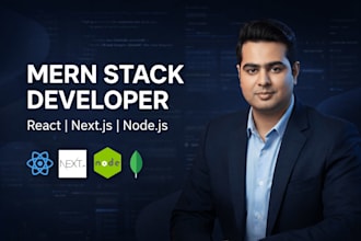 be your expert mern stack developer for react next js web applications