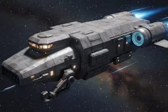 custom 3d aircraft model, sci fi spaceship, starship for game or 3d printing