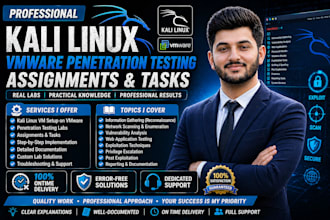 do kali linux, IT and cybersecurity projects and labs