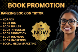 boost your book on tiktok with viral booktok promotion