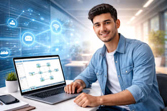 be your windows server administrator , network administrator