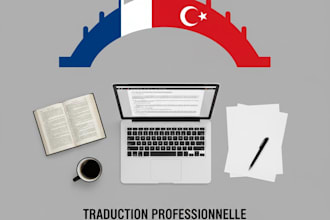 translate your documents from french to turkish or turkish to french