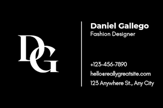 design modern professional business card or wedding invitation in canva