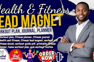 do health, fitness, medical ebook writing, wellness workout plan fitness journal