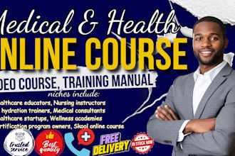 medical course, nursing, healthcare course, health and fitness elearning course