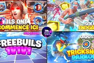 create a fortnite thumbnail 3d youtube and creative render map
