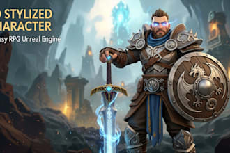 3d unity game assets,3d creature,3d character for unreal game,stylized character
