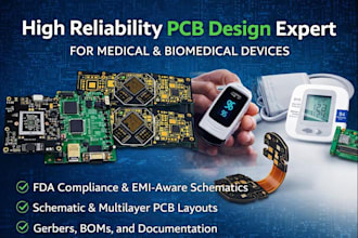 do high reliability pcb design for medical and biomedical devices