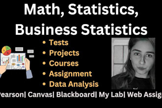 be your tutor in statistics and business statistics class, course
