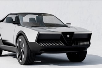 remodel car exterior, 3d truck design,  unreal engine, cgi vehicle illustrations