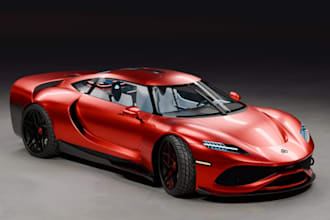 create 3d hypercar for assetto corsa mod, livery design, 3d hybrid car, physics
