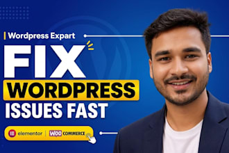 fix wordpress issues, elementor, divi, woocommerce bugs, expert help