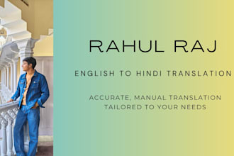 translate study material and other documents accurately from english to hindi
