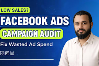 audit your facebook ads campaign and instagram ads for higher ROI, sales, leads