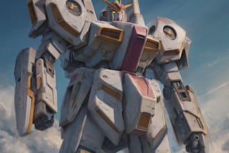 draw mecha helmet, weapon, armor concept