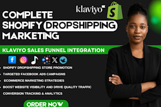 do shopify marketing, klaviyo, ecommerce marketing