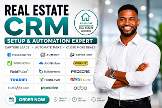 setup housecall pro servicetitan quickbooks xero servicem8 kvcore fub jobber crm