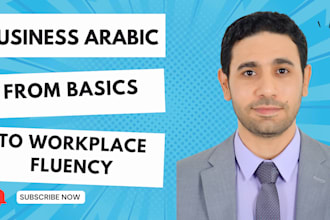 teach business arabic from basics to workplace fluency