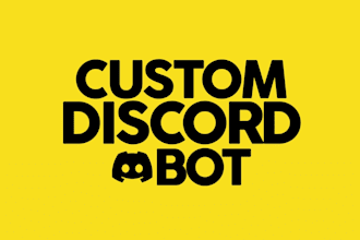 create a custom discord bot