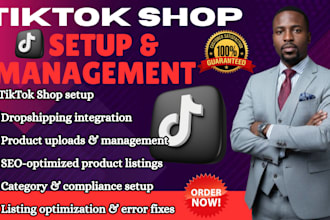 setup tiktok shop, tiktok dropshipping shop, tiktok product optimization