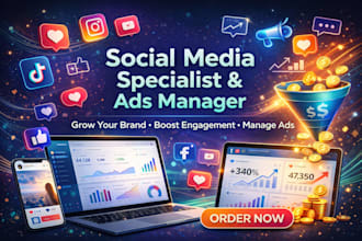 be social media manager and social media marketing manager