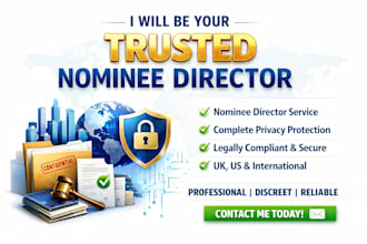 be your trusted nominee director