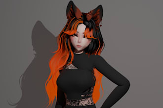 fix broken vrchat avatars, vtuber rigs and vroid weight painting, 3d modeling